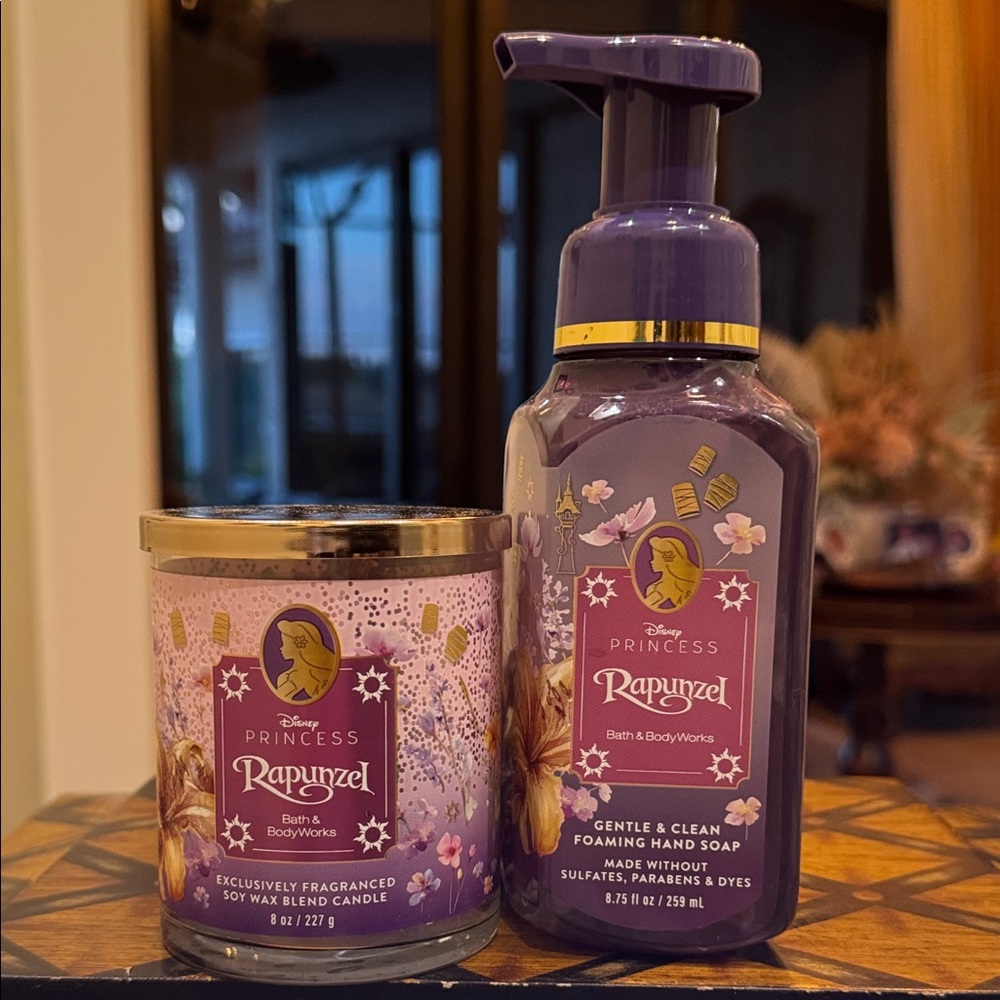 Disney Rapunzel Hand Soap & Candle